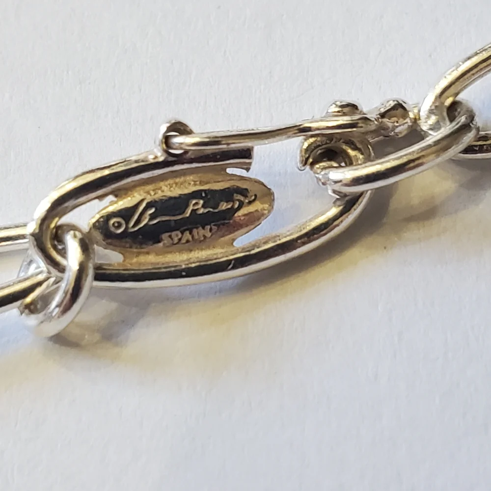 Tiffany & Co. Elsa Peretti 5 Charm Silver Bracelet - Picture 3 of 6